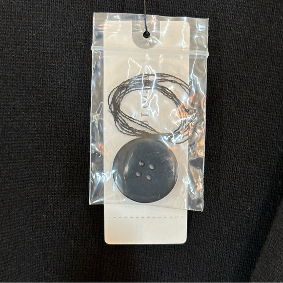 dh New York x Anthropology M NWT Black Crop Sweater Jacket - Picture 7 of 10